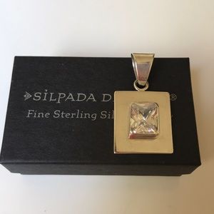 Silpada CZ Pendant